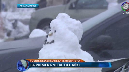 LAS ALTAS CUMBRES SE TIÑERON DE BLANCO