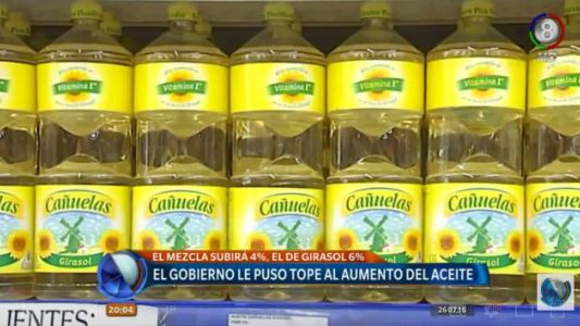 El Gobierno Nacional fija tope al aumento del aceite