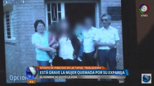 La golpeó, le prendió fuego y se quitó la vida