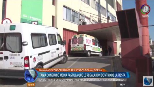 Tania no habría consumido droga antes de concurrir a la fiesta