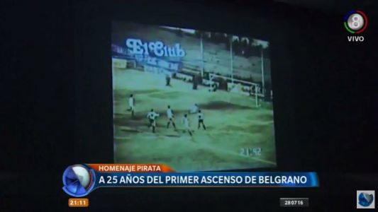 Homenaje celeste a 25 años del ascenso