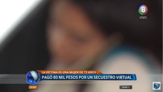 Una mujer pagó 80 mil pesos por un secuestro virtual