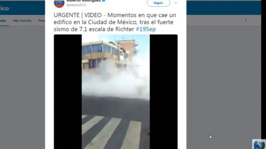 México: Los videos más impactantes del terremoto de 7.1 grados de magnitud