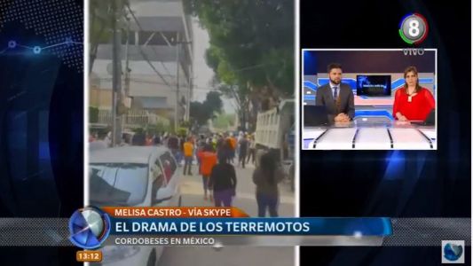 Cordobeses en México: "Todavía se escuchan los gritos de la gente bajo los escombros"