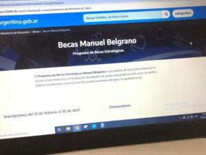 Lanzan la convocatoria 2026 de las Becas Manuel Belgrano para carreras estratégicas