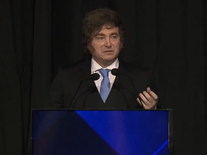 Milei en Córdoba: “Si la tecnología destruyera empleo, habría 90% de desempleo”