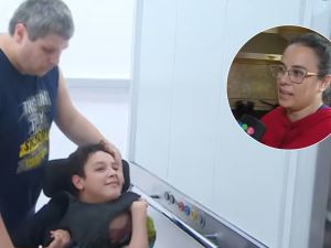 Solidaridad en Córdoba: Benja ya tiene su elevador y su familia inicia una nueva lucha por la salud de su mamá