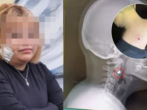 Francotiradores en Plaza España: hirieron a varios jóvenes desde un edificio