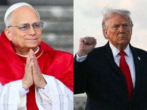 El papa León XIV llegó a Argelia y respondió a críticas de Donald Trump, “no soy un político”