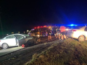 Choque múltiple en la ruta 9 norte dejó heridos y corte total de tránsito