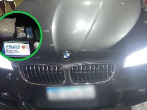 Detienen a cuatro personas con casi un kilo de droga en la Avenida Circunvalación