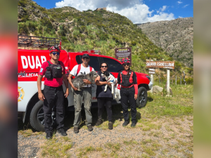 Se desorientaron en un sendero del Cerro Mogote y debieron ser rescatados en Nono