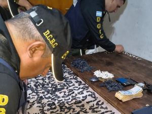 Rastrearon un celular robado y desbarataron una banda narco en B° San Alberto