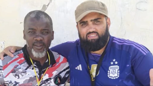 Un mendocino en Mauritania: su historia en la previa del partido con Argentina