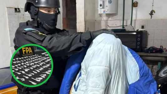 Desbaratan un "kiosco" de drogas en Córdoba: tres detenidos y un millonario secuestro