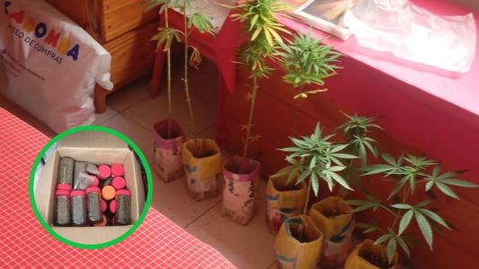 Villa María: asistían a un hombre en crisis y hallaron 10 kilos de marihuana
