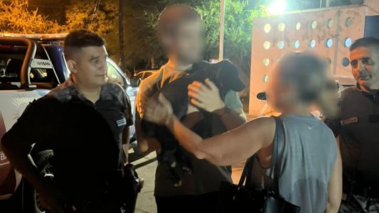 La policía recuperó a un perro robado y detuvo al sospechoso en Villa Belgrano