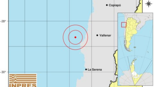 Un sismo de magnitud 6,4 con epicentro en el Pacífico se sintió con fuerza en Córdoba