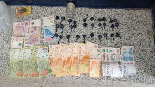 Aprehenden a un hombre con drogas fraccionadas tras resistirse a un control