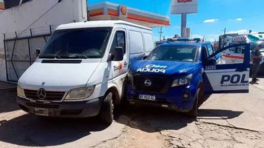 Villa María: cuatro policías resultaron heridos tras chocar un patrullero mientras acudían a una emergencia