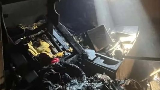 Tragedia en Vicuña Mackenna: un hombre murió tras el incendio de su vivienda