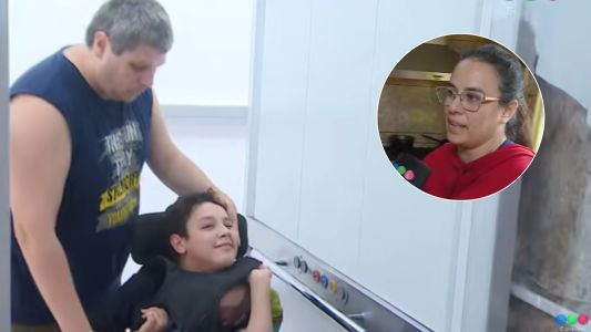 Solidaridad en Córdoba: Benja ya tiene su elevador y su familia inicia una nueva lucha por la salud de su mamá