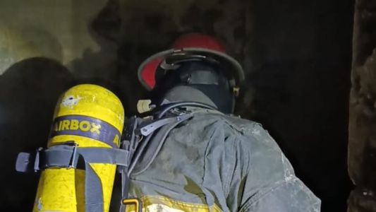 Un hombre falleció tras un incendio en su vivienda de barrio Cerrito