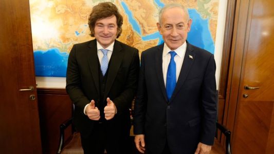 Netanyahu recibió a Milei en Jerusalén y destacó el vínculo entre Israel y Argentina
