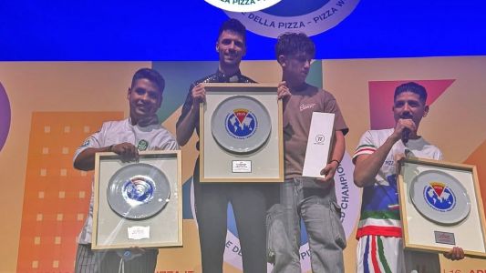 Un argentino brilló en el Mundial de la Pizza en Parma con una performance de alto nivel técnico