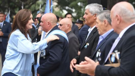 Villarruel en Chivilcoy: "Malvinas no es para dirimir internas de un partido"