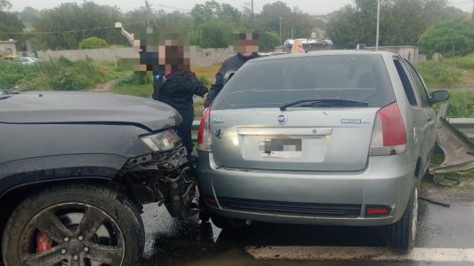 Fuerte choque en Circunvalación dejó tres heridos, incluido un niño