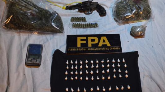 Operativo narco: tres detenidos y secuestro de drogas y armas en Villa Unión