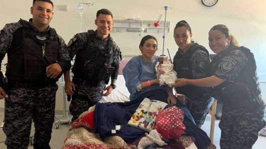 Una mujer parió en su domicilio con asistencia de emergencia en barrio Müller