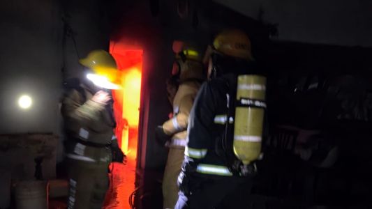 Conmoción en Salsipuedes: una niña de 3 años murió durante un incendio en su casa