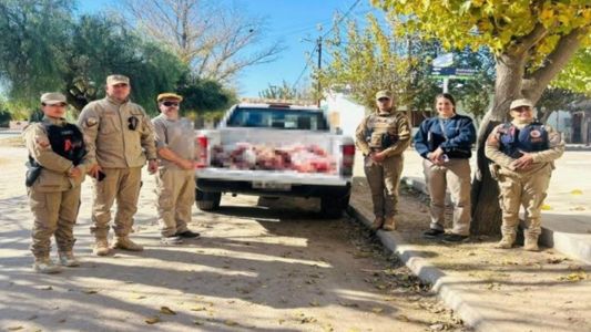 Decomisan más de 60 kilos de carne porcina por faena clandestina en Paso Viejo