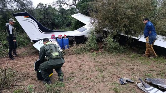 Investigan si una avioneta narco caída en Salta tenía como destino final Córdoba
