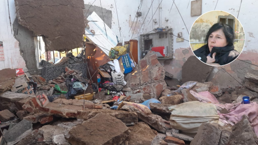 “Fue como una explosión”: derrumbe en una casa dejó a madre e hija atrapadas
