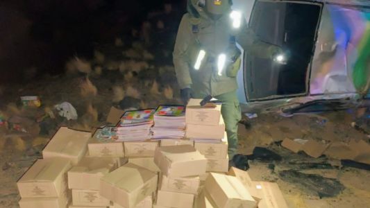 Mendoza: manejaba alcoholizado, chocó y llevaba álbumes del Mundial 2026
