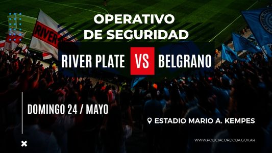 Belgrano y River definen todo en un Kempes blindado y bajo máxima seguridad