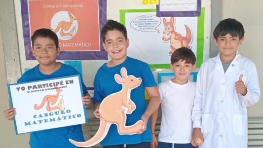 Escuelas municipales de Córdoba se destacaron en la Olimpíada Canguro internacional