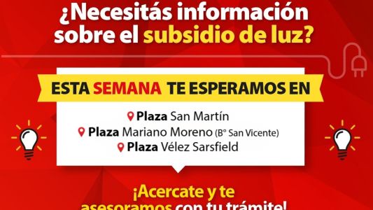 ERSeP: continúa la campaña territorial de asesoramiento para acceder a los subsidios de luz