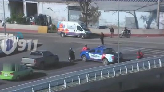 Operativo urgente permitió trasladar a un bebé para trasplante cardíaco al hospital
