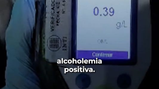 Manejaba alcoholizado, era reincidente y culpó a una ensalada con vinagre