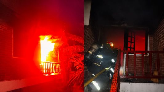 Controlan un incendio en una vivienda de barrio San Fernando sin registrar heridos