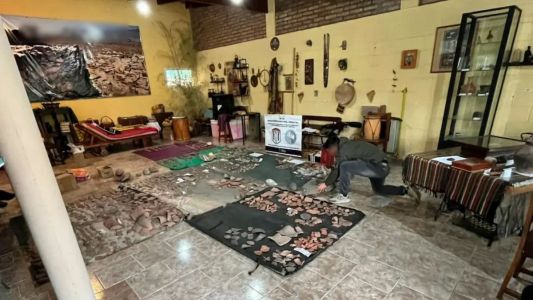 Incautan más de 1.000 piezas arqueológicas en un operativo en Mayu Sumaj