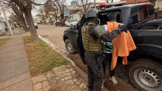 Arroyito: detienen a dos cuñados y desbaratan puntos de venta de droga