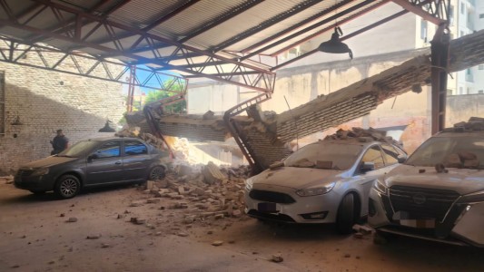 Derrumbe por una obra en General Paz: colapsaron medianeras y hubo fuertes daños materiales