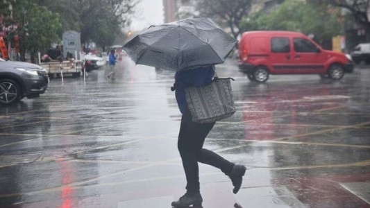 Alerta por tormentas: granizo, lluvias intensas y ráfagas de hasta 70 km/h