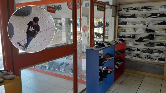 Robó tres mochilas descalzo y a plena luz del día: comerciantes denuncian una ola de asaltos