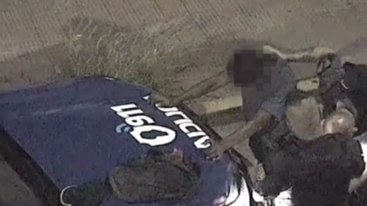 Lo captaron las cámaras del 911 robando un medidor de agua y terminó detenido